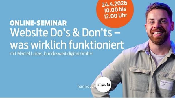 Online-Seminar: Website Do’s & Don’ts – was wirklich funktioniert