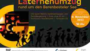 Laternenumzug rund um den Berenbosteler See