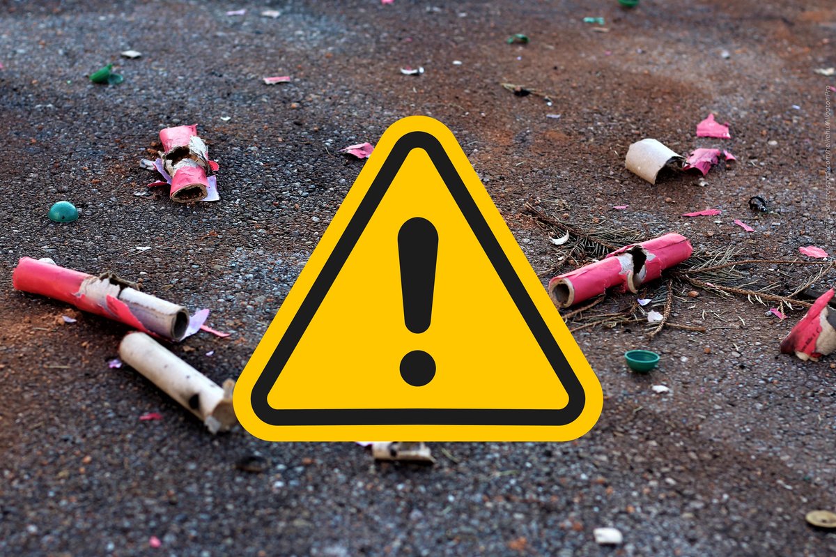 Böllern ist nur am 31. Dezember und 1. Januar erlaubt