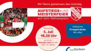 Große Aufstiegs- und Meisterfeier