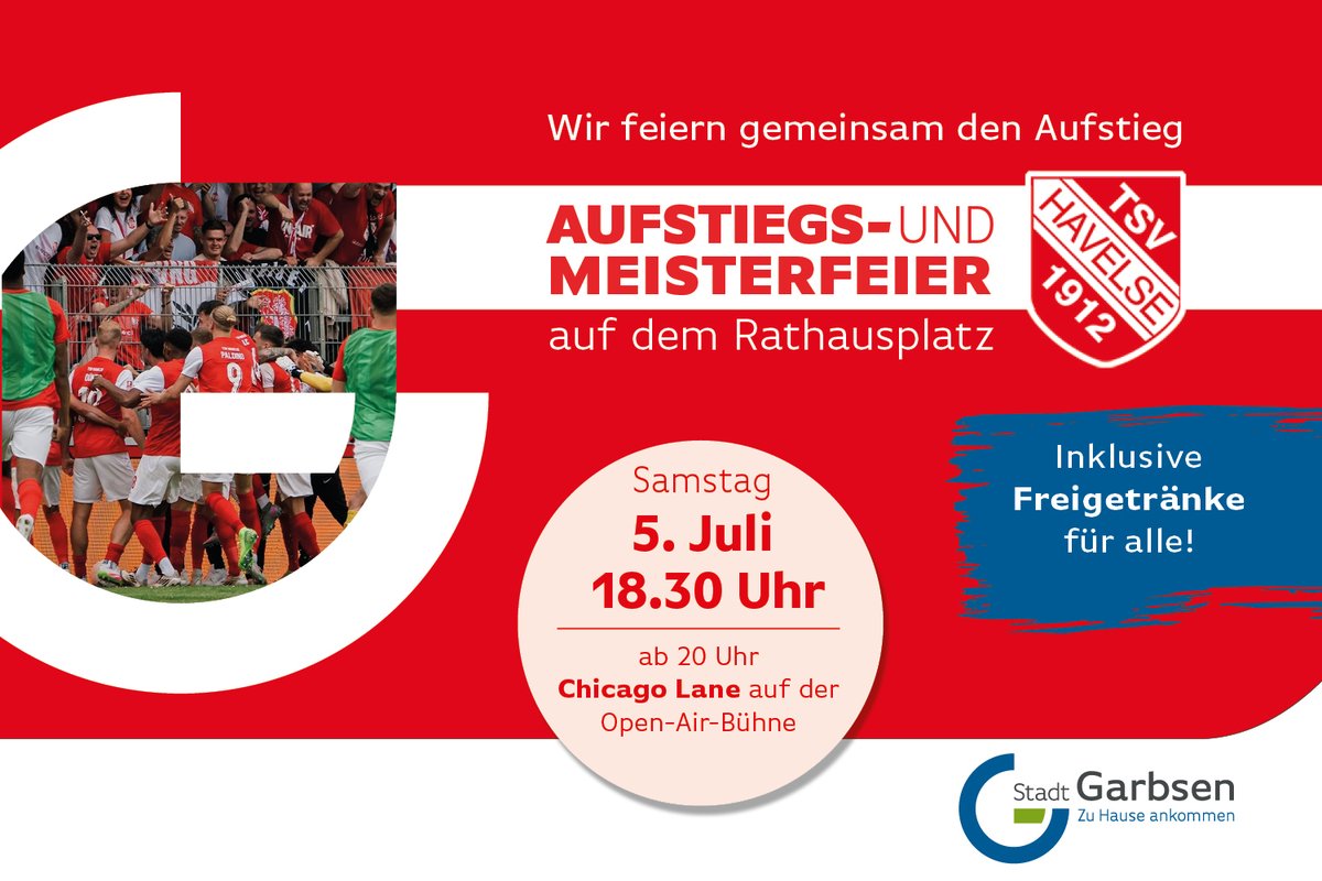 Große Aufstiegs- und Meisterfeier