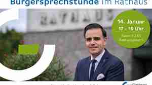 Bürgersprechstunde am 14. Januar im Rathaus