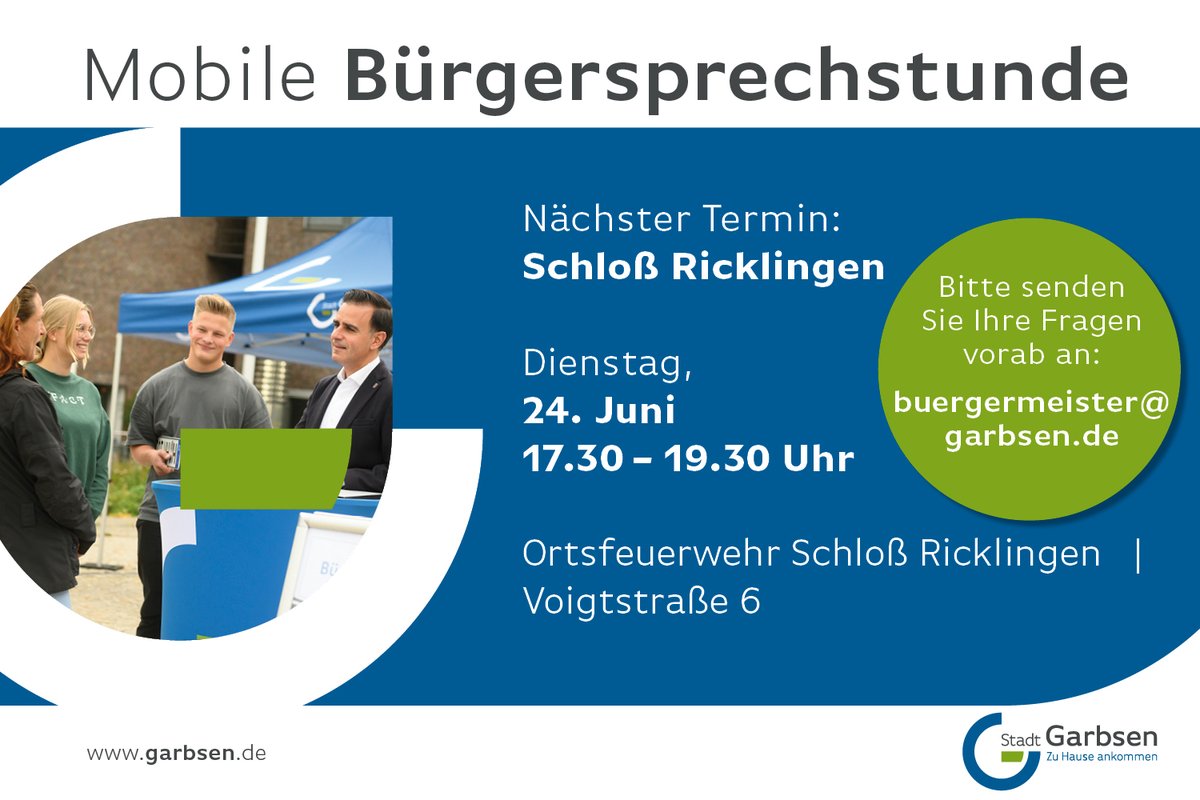 Claudio Provenzano in Schloß Ricklingen zu sprechen