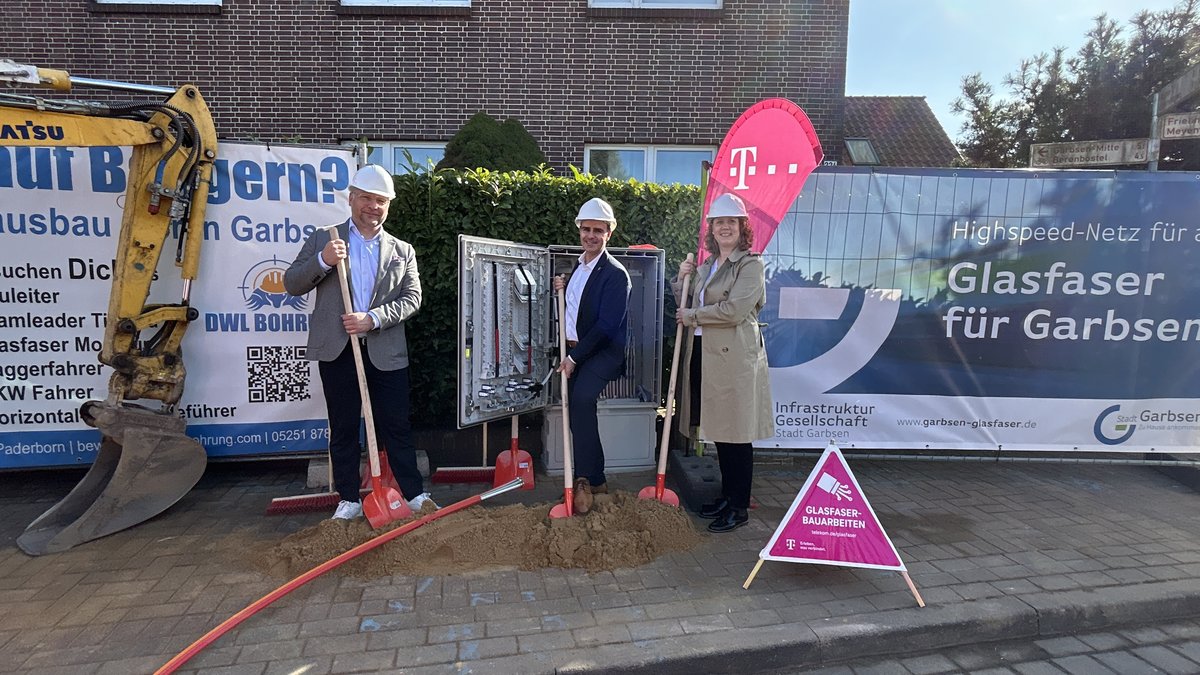 Glasfaser für Oberende und Unterende: Ausbau hat begonnen