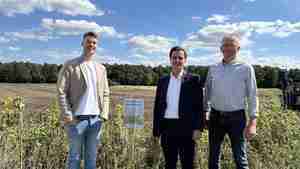 Äcker verwandeln sich in bunte Blühstreifen