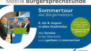 Sommertour: Bürgermeister besucht alle Stadtteile