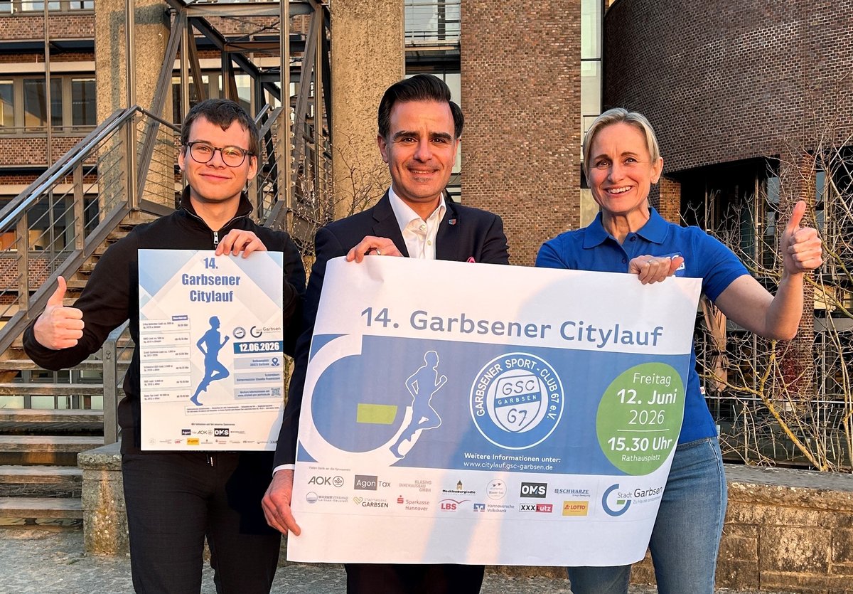 14. Garbsener Citylauf findet am 12. Juni statt