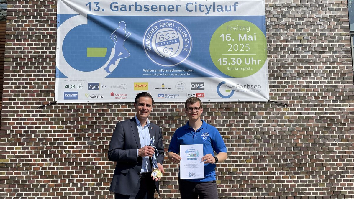 Jetzt noch anmelden zum 13. Garbsener Citylauf