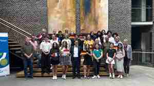 Internationales Jugendcamp zu Gast im Rathaus