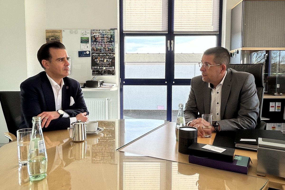 Bürgermeister besucht Kfz-Innung in Berenbostel