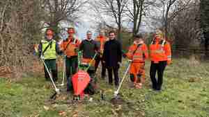 Service Betriebe: Neue Mähtechnik schont Umwelt und Insekten