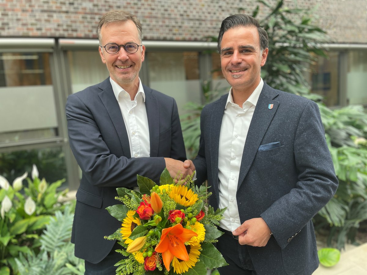 Stadt Garbsen begrüßt neuen Stadtbaurat