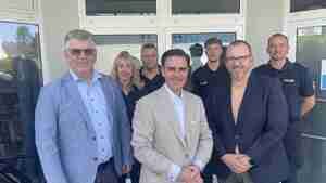 Bürgermeister besucht Polizeistation Berenbostel