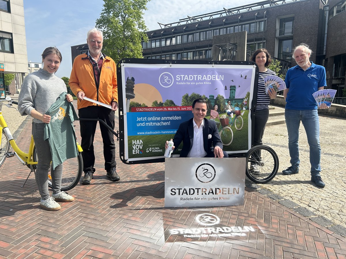 Jetzt zum Stadtradeln anmelden
