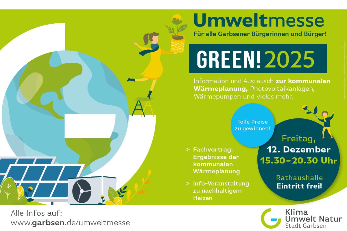 Umweltmesse GREEN! findet im Dezember statt